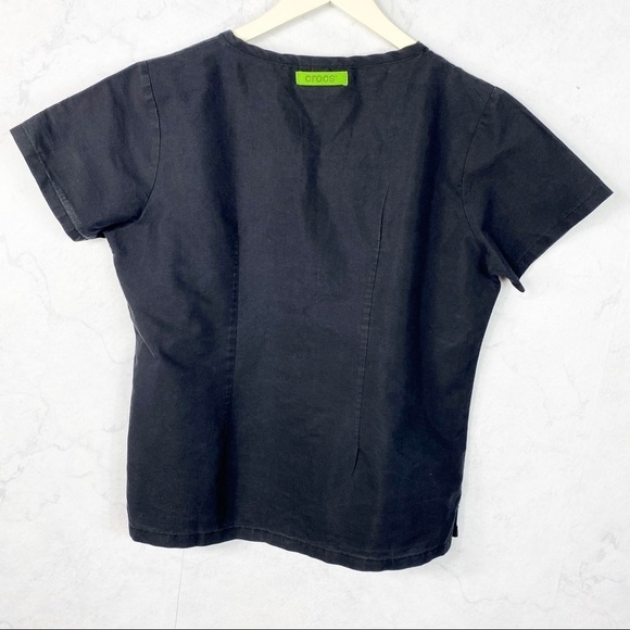 [Crocs] Classic Black Scrub Top - Picture 2 of 2
